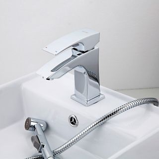 Смеситель для раковины с гигиеническим душем Gappo G1207 хром